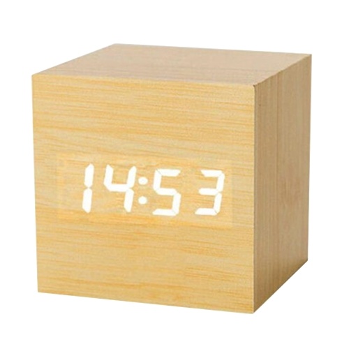 

LED Wood Digital Alarm