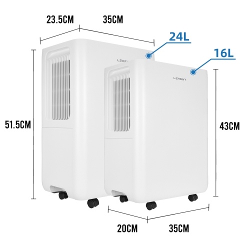 

LEXENT MEVAGISSEY 24L Smart Dehumidifier / Air Purifier / UVC Sterilisation