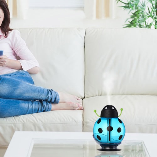 

Mini USB DC5V Silent Ultrasonic Air Humidifier Diffuser Mist Maker with LED Night Light for Home Office Car Use
