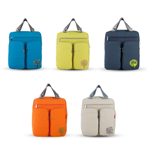

Insular Large Capacity Multi-functional Mommy Bag Excellent Water Resistance Nappy Bag Baby Diaper Bag Backpack Organizer with Stroller Straps Changing Pad Wet Bag for Mom