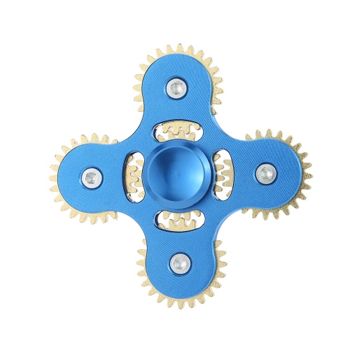

360 Anti-Anxiety Durable Spinner Wheel Gears Fidget Metallic Finger Toy для взрослых и детей для снятия стресса