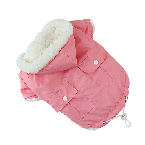 Pet Dog Hoodie Puppy Hoodies with Dual Pockets Soft Comfortable Breathable Cotton Coat Jacket Colthing Winter Warm Clothes