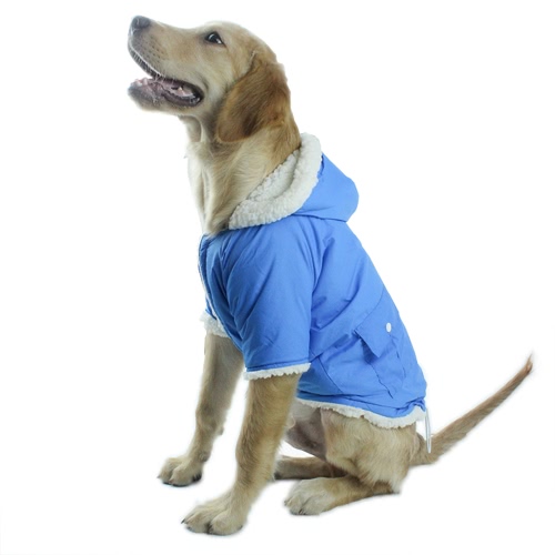 

Pet Dog Hoodie Puppy Hoodies with Dual Pockets Soft Comfortable Breathable Cotton Coat Jacket Colthing Winter Warm Clothes
