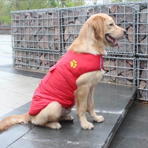 

Pet Dog Vest Jacket Coat Reversible Winter Cold Weather Warm Dog Apparel Clothes Sleeveless Clothing