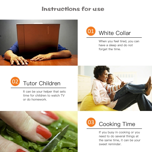 

Cartoon Teddy Bear Timer Creative Life Lovely Kitchen Cooking Student Homework Plastic Timer