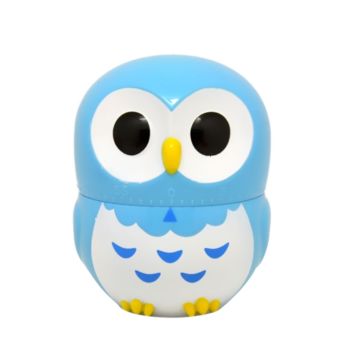 Kitchen Timer Lovely Cartoon Owl 60 Minute Mechanical Timer