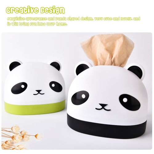 

Creative Tissue Box RB281 Cute Panda Paper Box Restaurant Plastic Paper Towel Box Holder Cover