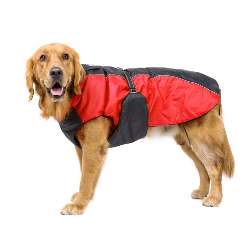 Pet Large Dogs Winter Jacket Abbigliamento da sci Vest Abbigliamento Cappotto Regolabile Impermeabile resistente al vento Tenere in caldo riflettente Outdoor Sport Apparel Costume