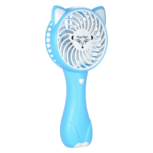 

Mini Portable USB Fan 3 Speed Handheld Fan Fox Fan Pocket Fan