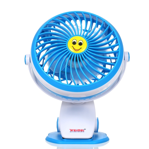 

Mini USB Clip and Desk Personal Fan 2 Speed Mode Flexible 360° Ventilator Bed Office Portable Rotating Mute for Baby Stroller Car