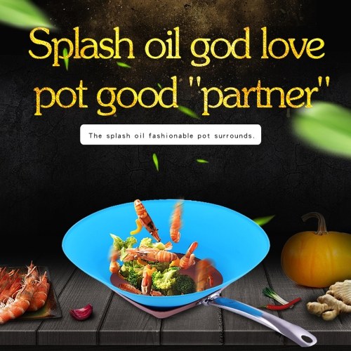 

Kitchen Splatter Screen Shield Wall Guard Cooking Oil Splash Proof Protection Cover