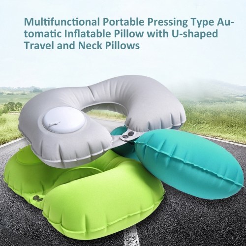 

Multifunctional Portable Pressing Type Automatic Inflatable Pillow