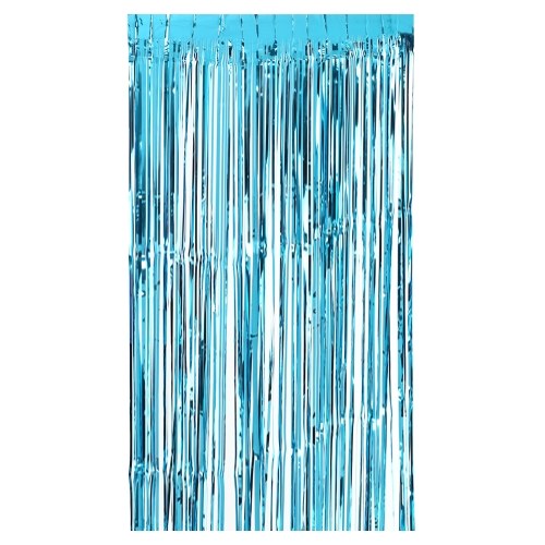 

100 * 200 см металлическая фольга Fringe Curtain