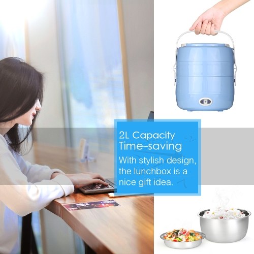 

2L Mini Rice Cooker Electric Meal Box