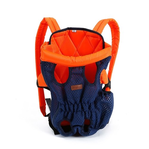 

Pet Knapsack Legs-Out Mesh Front Dog Carrier