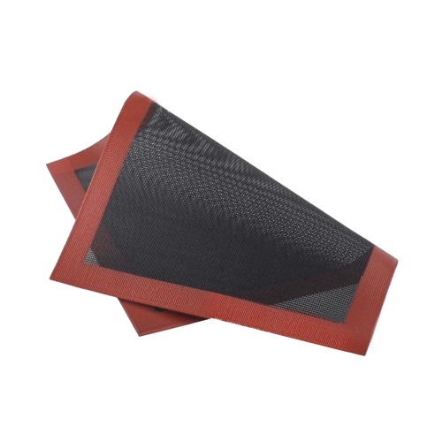 

Food Grade Silicone Baking Mat 570 x 370mm Half Sheet Mat Breathable Mesh Non-Stick Baking Half Sheet for Bread Bun Pastry Pie Cookie