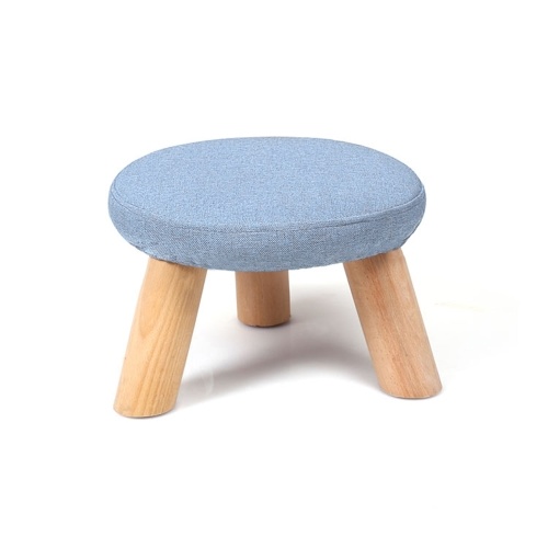 Rest Folding Storage Footrest Seat Stool with Removable Cover