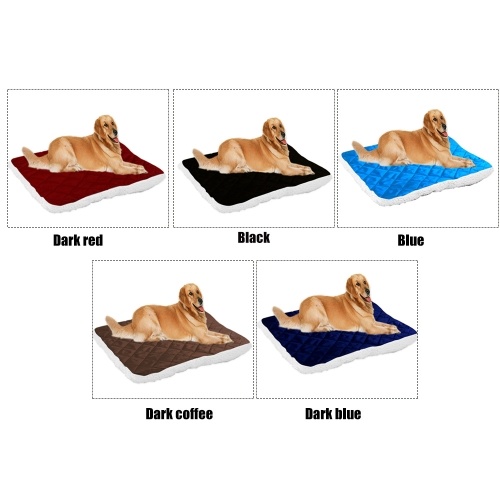 

Plush Pet Mat Soft Comfortable Warm Dog Bed Kennel Puppy Cushion Blanket Pet Supplies