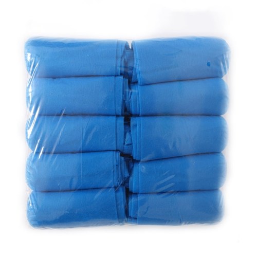 

100 Pack(50 Pairs) Disposable Shoe Covers Hygienic Non-woven Fabric Boot Covers