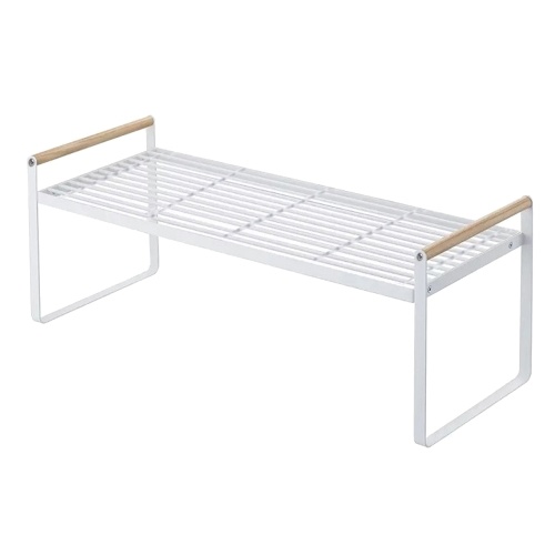 Storage Shelf Organizer Kitchen Cabinet and Counter Shelf Organizer 