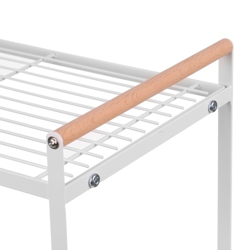 Storage Shelf Organizer Kitchen Cabinet and Counter Shelf Organizer 