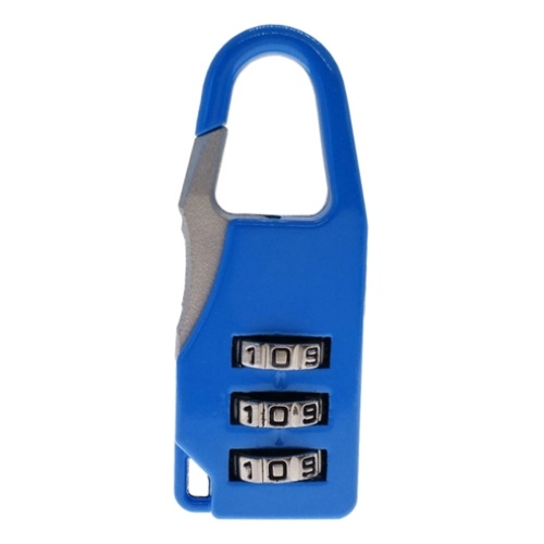 3 Dial Digit Number Code Password Combination Padlock