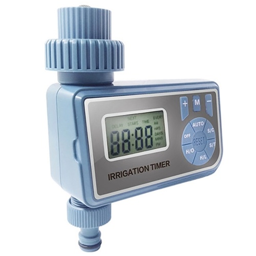 

Water Timer Sprinkler Timer Faucet Digital Watering Timer for Garden Lawn Outdoor Irrigation Timer with Large Screen IP54 Waterproof