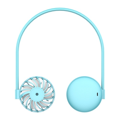 

USB Portable Fan Hands Free Neck Hanging Fan