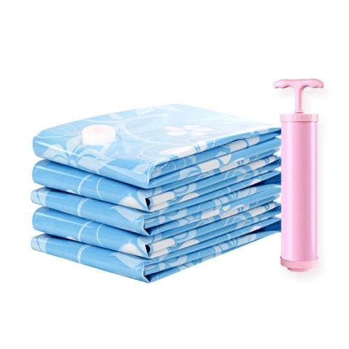 

5 Pack Vacuum Compression Bag with Manual Pump