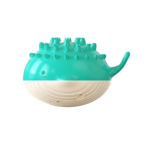 Jouet de flotteur pour chien Jouets de pulvérisation d'eau pour chiot Fournitures pour chiens en forme de crocodile Interactif automatique pour chien à mâcher durable à mâcher les dents molaires Nettoyage pour animaux de compagnie