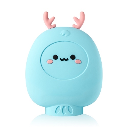 

Hot Water Bottle 2 in 1 Silicone Warm Water Bag / Ice Pack Microwave Heating Leak-proof Gift for Kids Girls