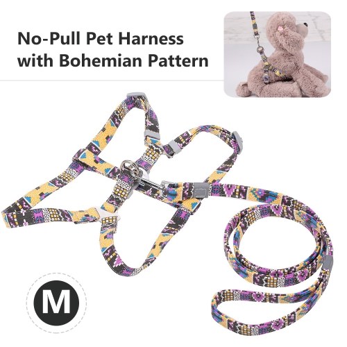 Pet Harness No-Pull Adjustable Chest Straps