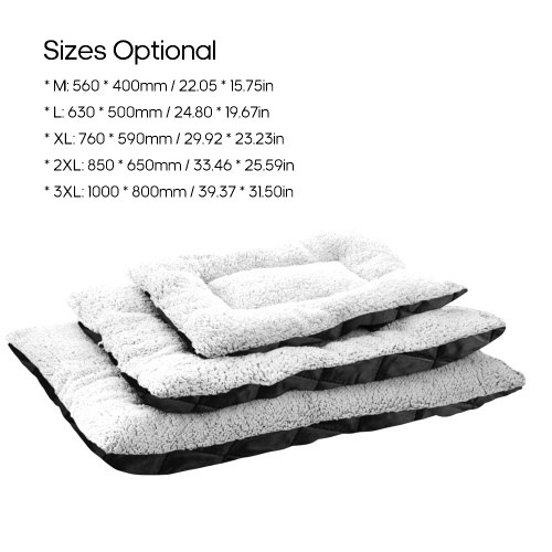 

Plush Pet Mat Soft Comfortable Warm Dog Bed Kennel Puppy Cushion Blanket Pet Supplies
