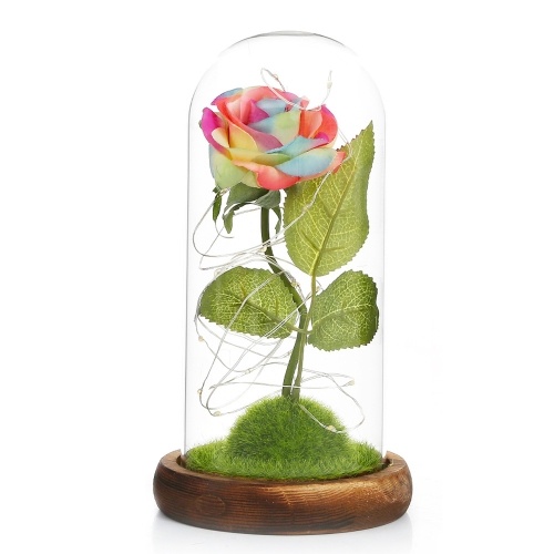 

Artificial Rose Flower with LED Lights