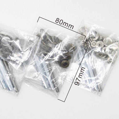 

15mm 15pcs a Set of Metal Snap Button with Fastener Installation Tool for Children and Adult Clothes and Leather