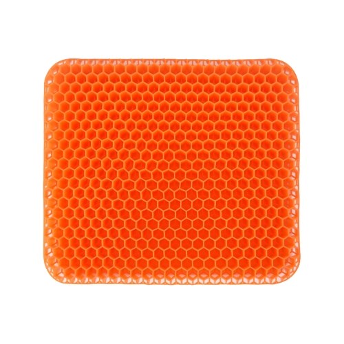 

Gel Seat Cushion Breathable Honeycomb Cooling Seat Cushion Pain Relief Cushion Office Chair Seat Cushion with Non-Slip Cover for Home Chair Car