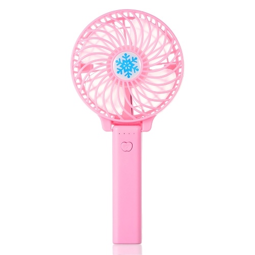 

Portable USB 18650 Battery Rechargeable Fan Ventilation Foldable Air Conditioning Fans Foldable Cooler Mini Operated Hand Held Cooling Fan for Outdoor Home (Black)