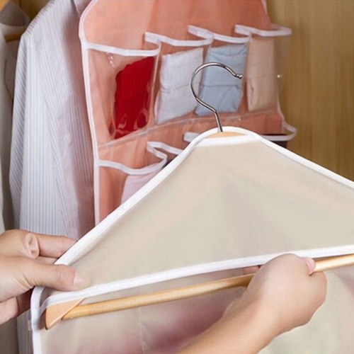 

16 сетчатый шкаф висячий организатор нижнее белье бюстгальтер носки галстук дверной мешок хранения