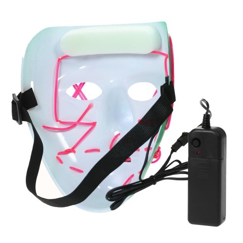 

Adults Halloween LED Light Up Mask Halloween Costume Supplies