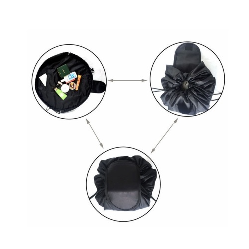 

Drawstring Cosmetic Bag for Women Travel Makeup Bag Case