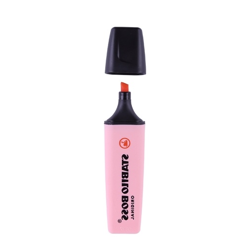 

1 шт Stabilo Boss Пастель Цвет Highlighter Мягкий цветной набросок Маркер Долото Пинк
