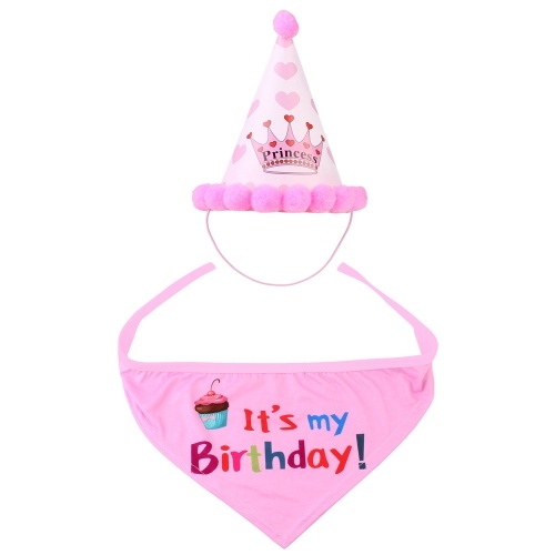 

Dog Birthday Bandana Scarfs Cute Birthday Outfits