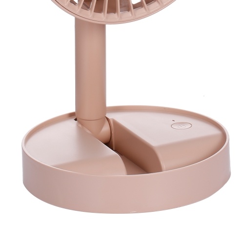 

Foldable Desk Fan Foldable Outdoor Fan Mini Portable Fan USB Charging 3 Speed Adjustable No Noise for Travel Office Room Household
