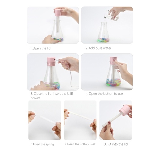 

500mL Car Mist Humidifier Diffuser