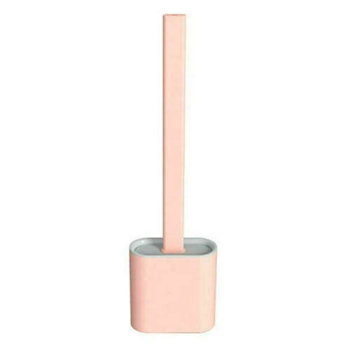 

Silicone Toilet Brush with Base Toilet Cleaning Set Bathroom Accessories