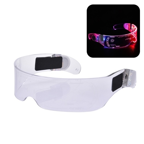 Gafas luminosas LED Gafas de luz Gafas con visera electrónica