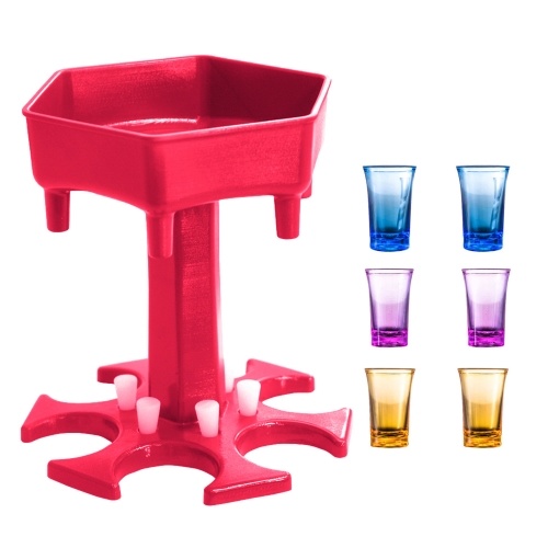 

Upgrade 6 Shot Glass Dispenser and Holder
