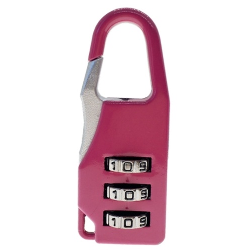 

3 Dial Digit Number Code Password Combination Padlock