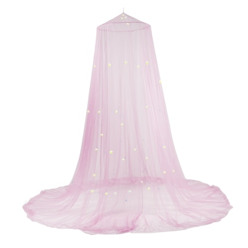 

Luxury Bed Canopy Anti-mosquito Net with Fluorescent Stars Glow in Dark Universal Mosquito Mesh Net