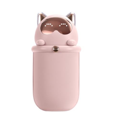 

Mini 10000mAh Electric Hand Warmer P-ower B-ank 2 Adjustable Heating Levels/ LEDs Screen Display/ 6 Cute Expression Design/ Adjustable Shoulder Strap/ Type C Chargeing Port Portable for Home Daily Outdoors Use Present Gift